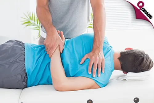 From QR105 Relieve the Pain with Physiotherapy Sessions for Neck OR Back OR Knee OR Shoulders! (Up to QR700 Value)